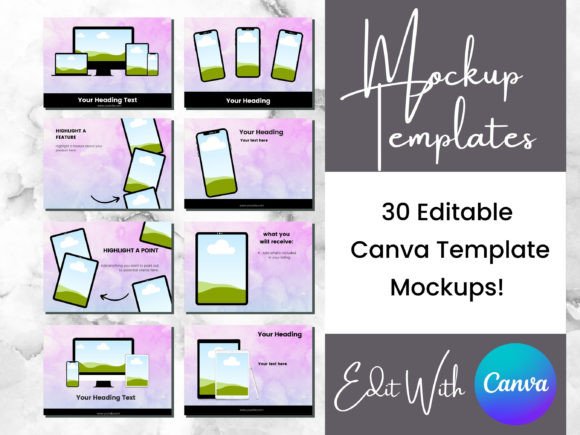 15 Pink Watercolor Mockup Templates for Creative Projects