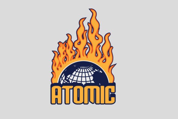 Atomic World T-shirt Design Templates: Your Streetwear Launchpad