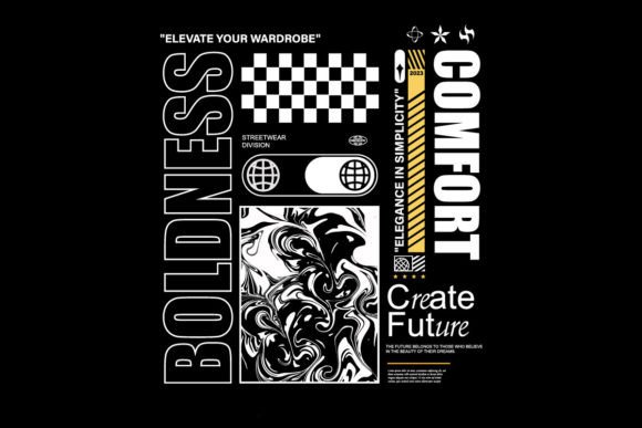 Comfort Streetwear Design Templates: Beyond the Font