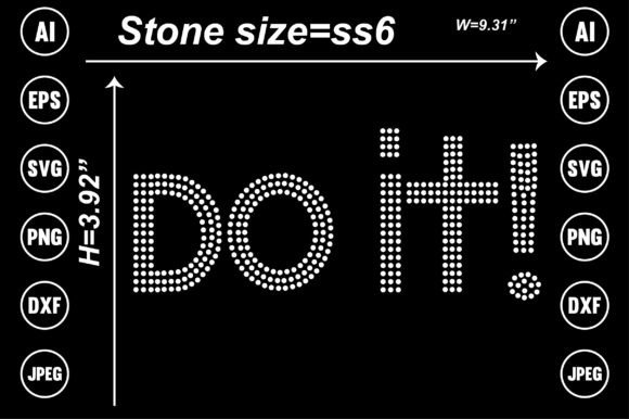 Do It Rhinestone Templates Design: Creative Project Ideas