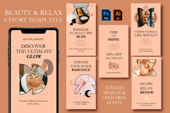 Elevate Your Social Media with Beauty Story Templates