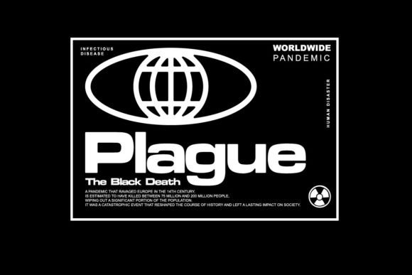 Plague Streetwear Design Templates: Bold Graphics for Modern Brands
