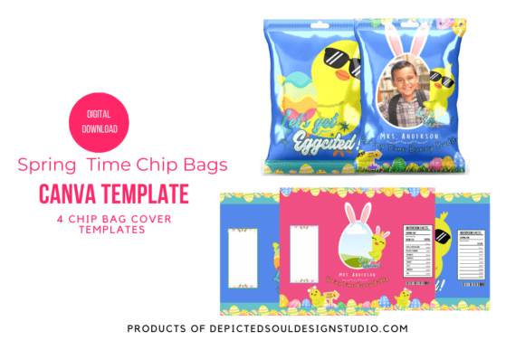 Refresh Your Seasonal Packaging with Spring Time Chip Bag Templates