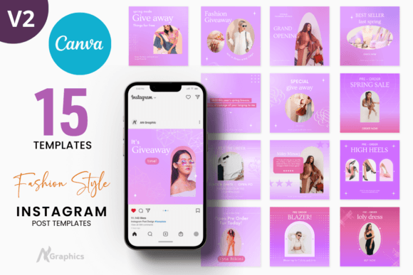 Streamline Your Style: 15 Fashion Edit Instagram Templates