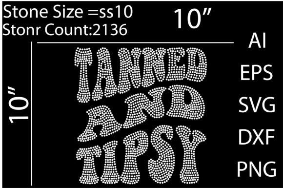 Tanned and Tipsy Rhinestone Templates: A Designer's Review